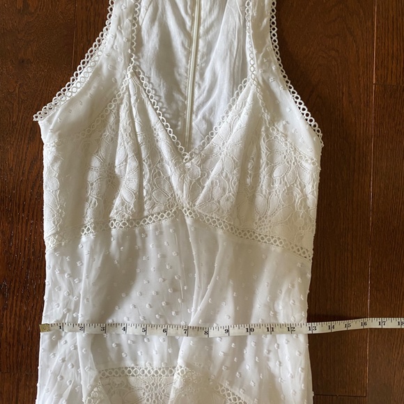 NWOT -  TAYLOR Halter Handkerchief Hem SheathDress - Picture 15 of 16